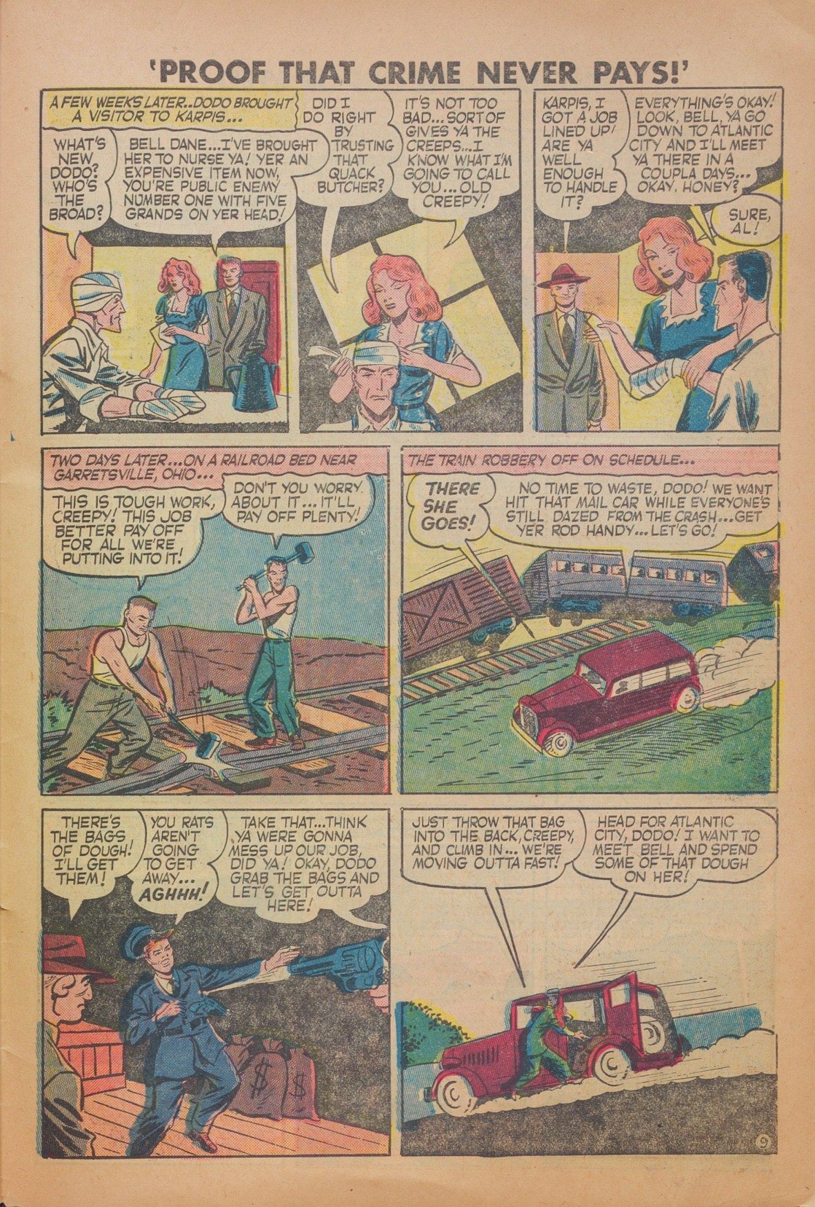 Read online Murder Incorporated (1948) comic -  Issue #11 - 31