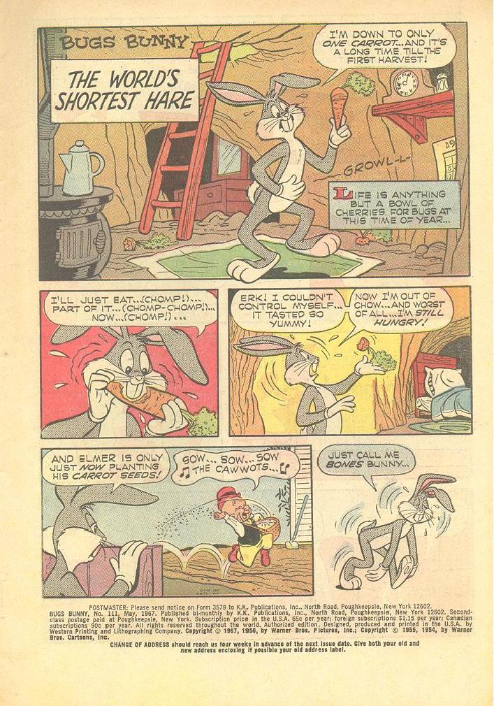 Read online Bugs Bunny comic -  Issue #111 - 3