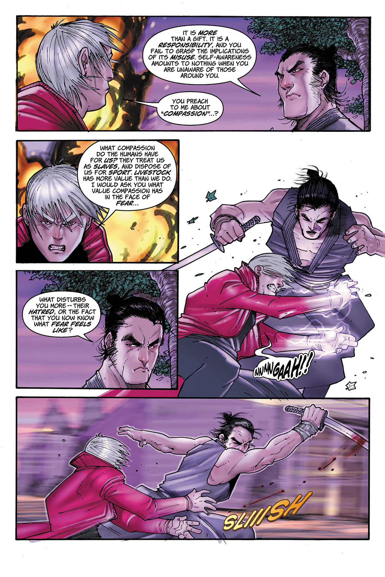 Read online Lone Wolf 2100 comic -  Issue # TPB 1 - 96