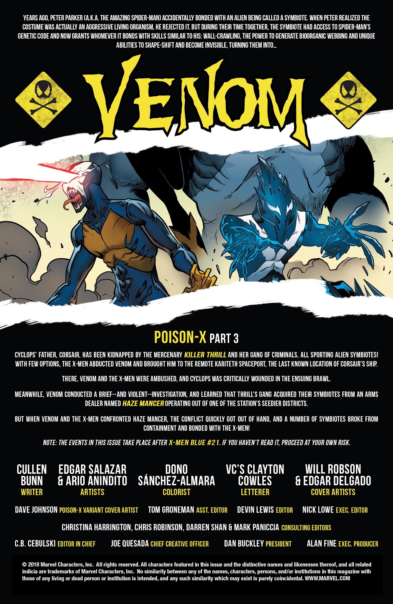 Read online Venom (2016) comic -  Issue #162 - 2