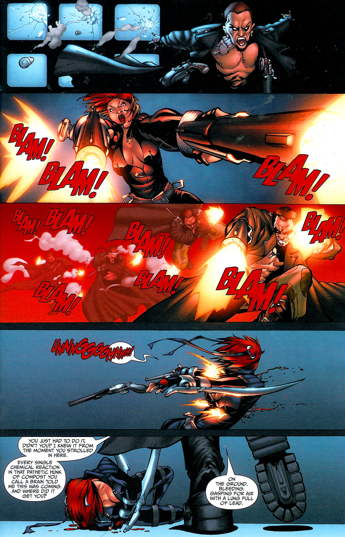 Read online BloodRayne: Plague of Dreams comic -  Issue #1 - 15