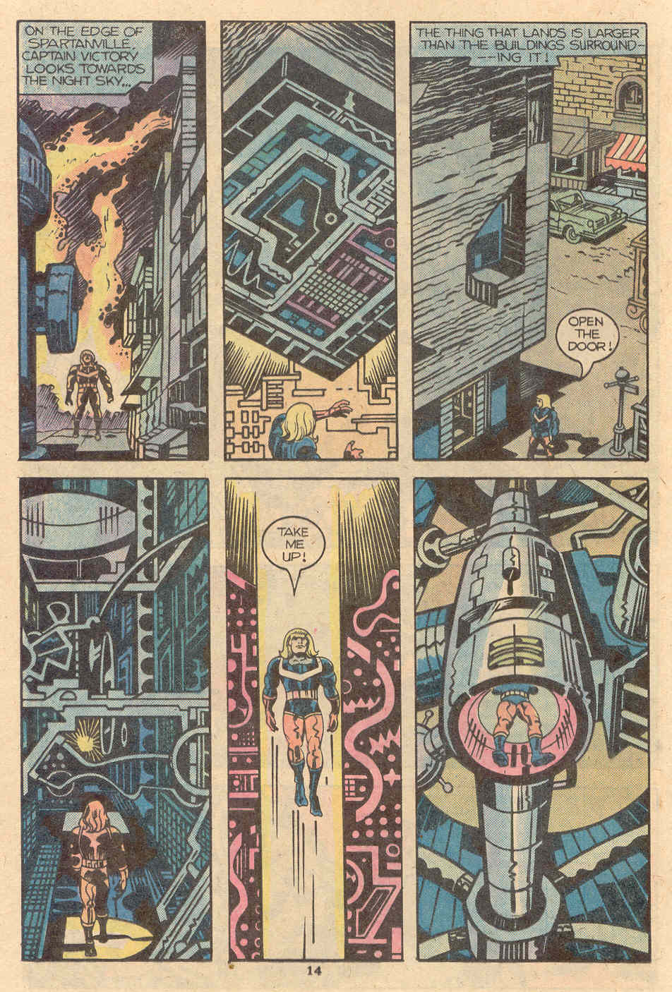 Read online Captain Victory and the Galactic Rangers (1981) comic -  Issue #6 - 17