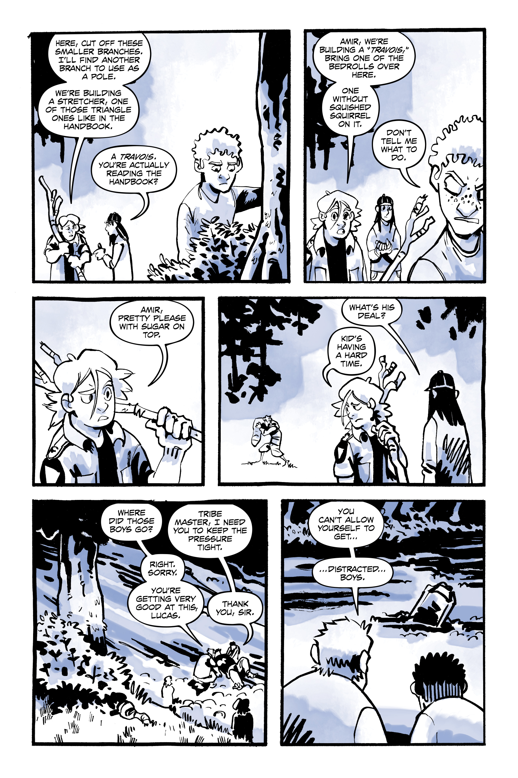 Read online Junior Braves of the Apocalypse: Out of the Woods comic -  Issue # TPB (Part 1) - 49