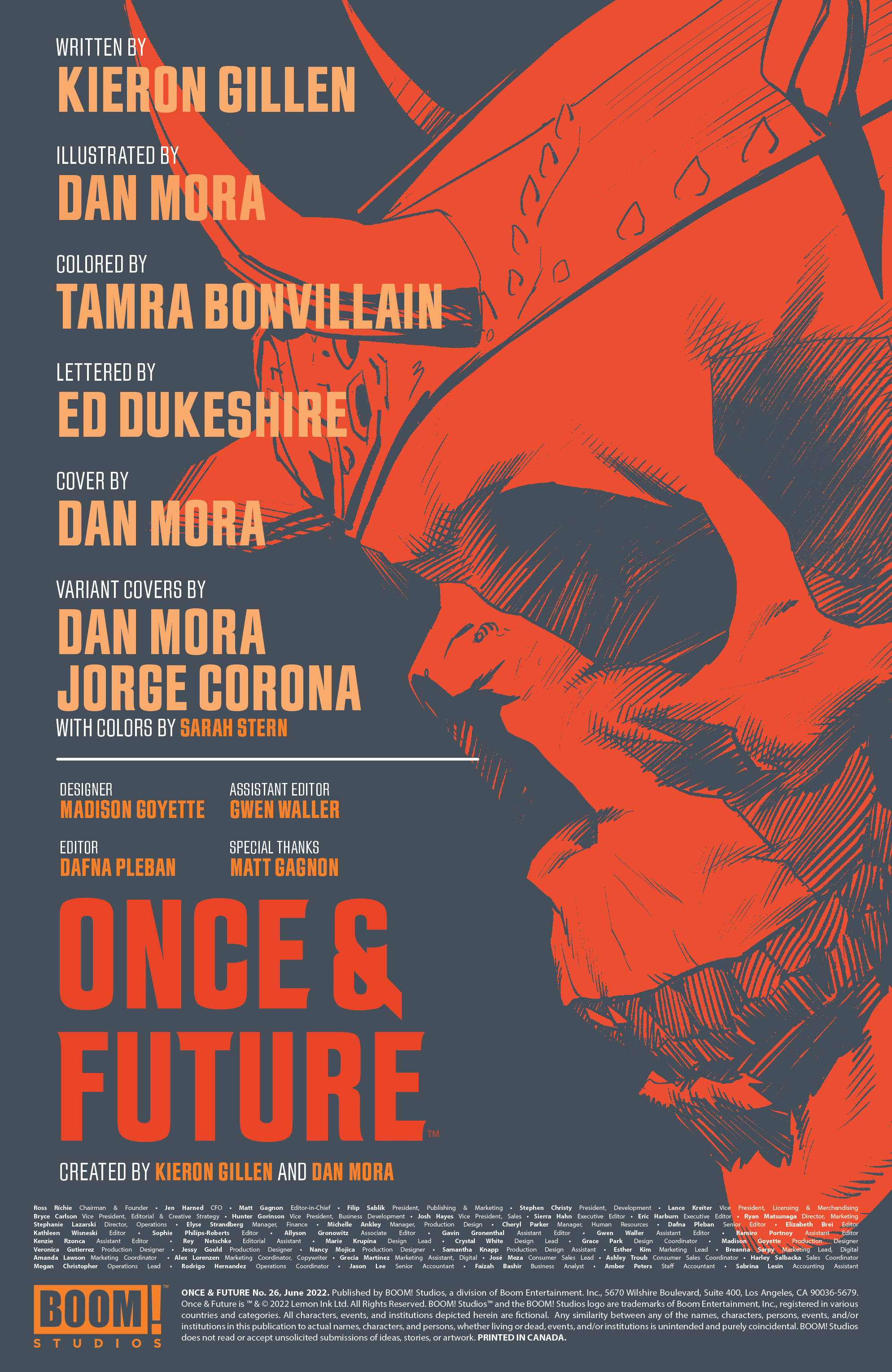 Read online Once & Future comic -  Issue #26 - 2