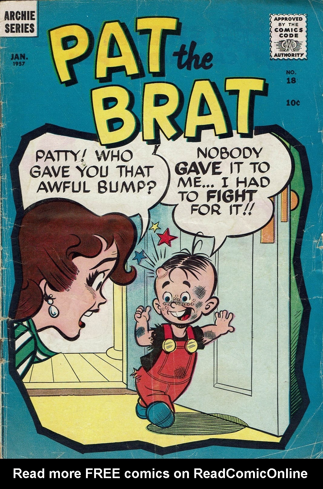 Read online Pat the Brat comic -  Issue #18 - 1