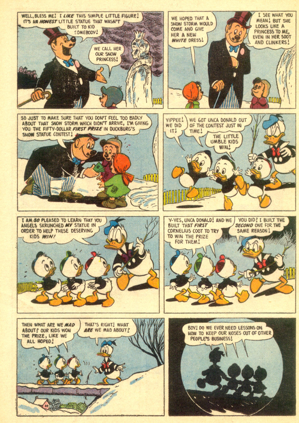 Read online Walt Disney's Comics and Stories comic -  Issue #196 - 12