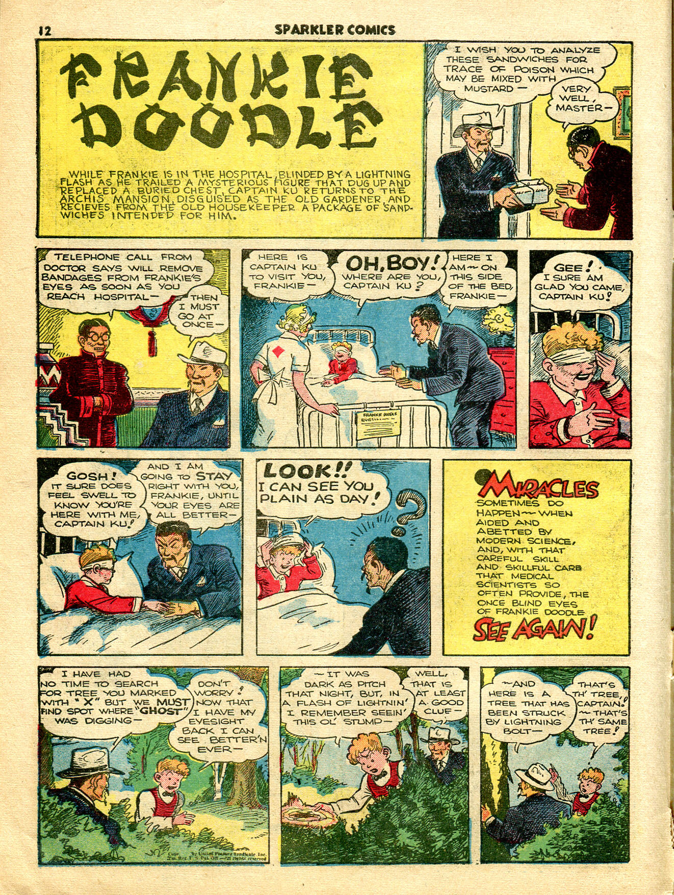 Read online Sparkler Comics comic -  Issue #5 - 13
