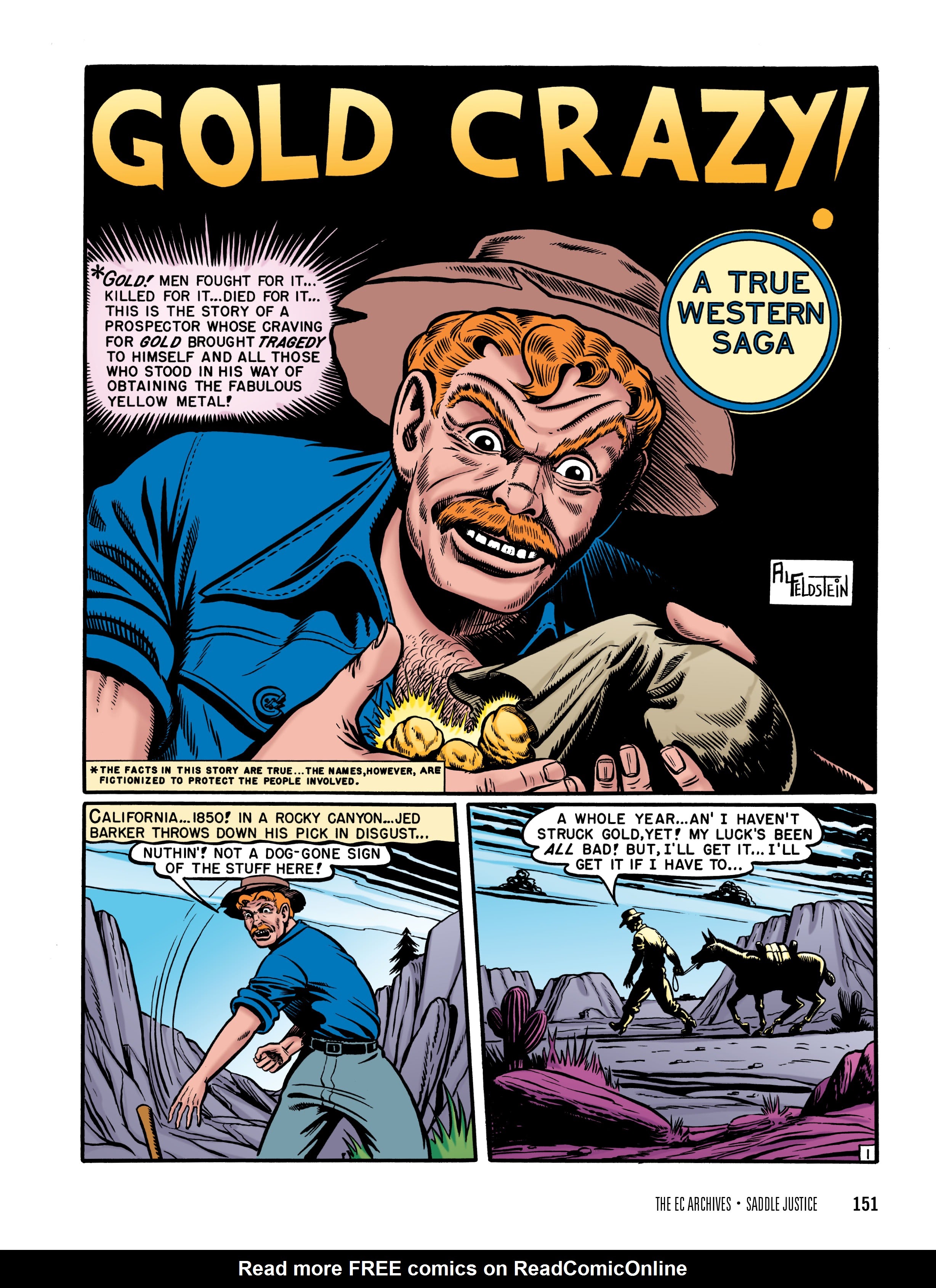 Read online The EC Archives: Saddle Justice comic -  Issue # TPB (Part 2) - 53