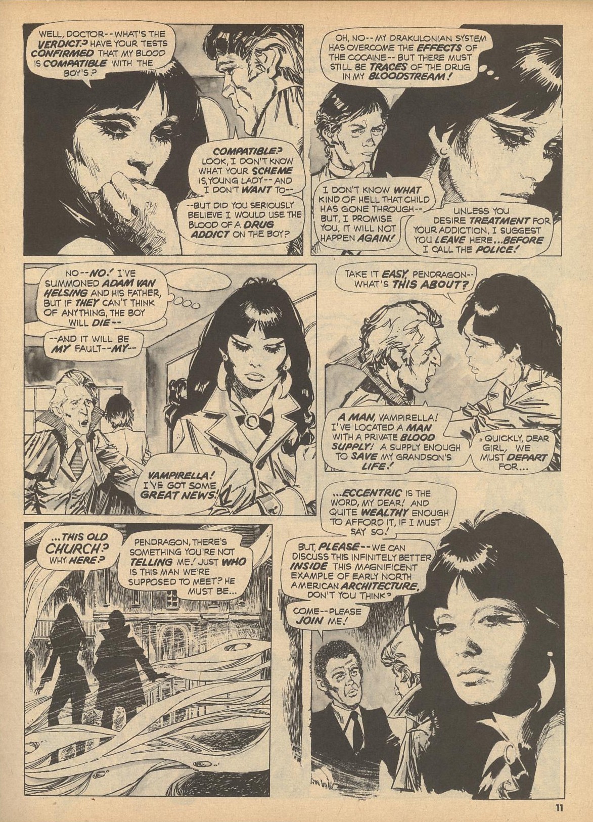 Read online Vampirella (1969) comic -  Issue #26 - 11