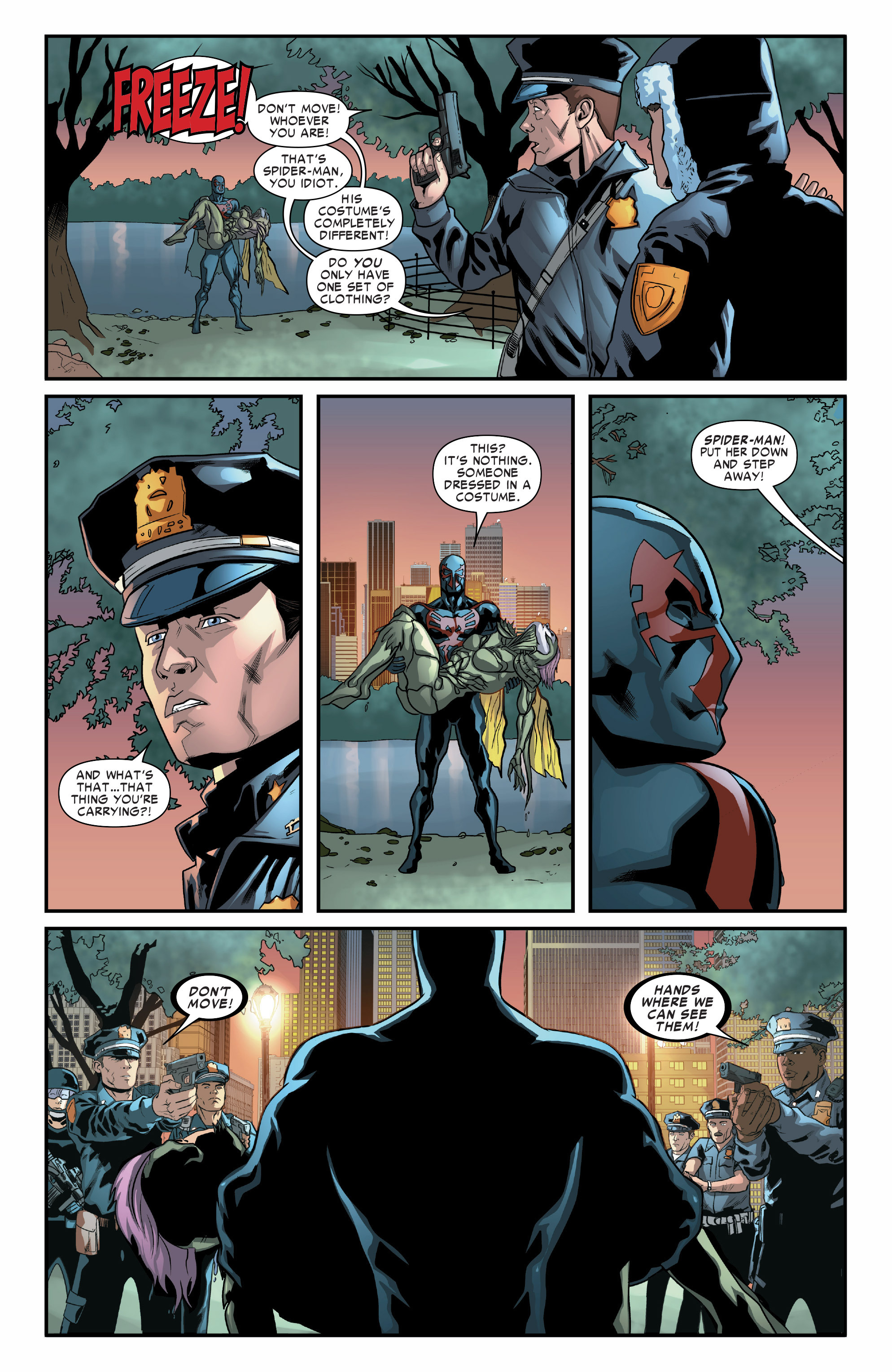 Read online Spider-Man 2099 (2014) comic -  Issue #12 - 19