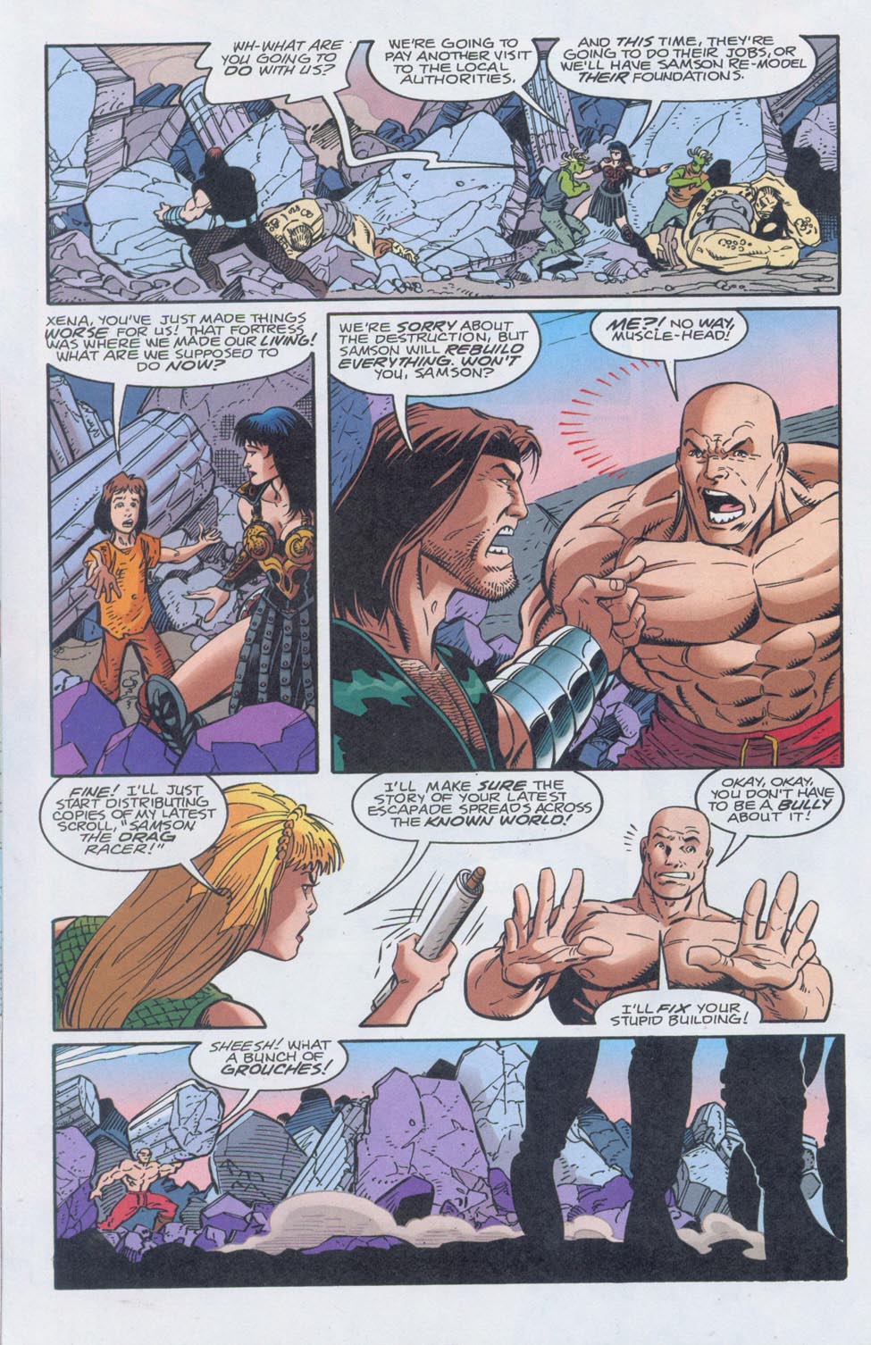 Read online Xena: Warrior Princess: And The Original Olympics comic -  Issue #3 - 21