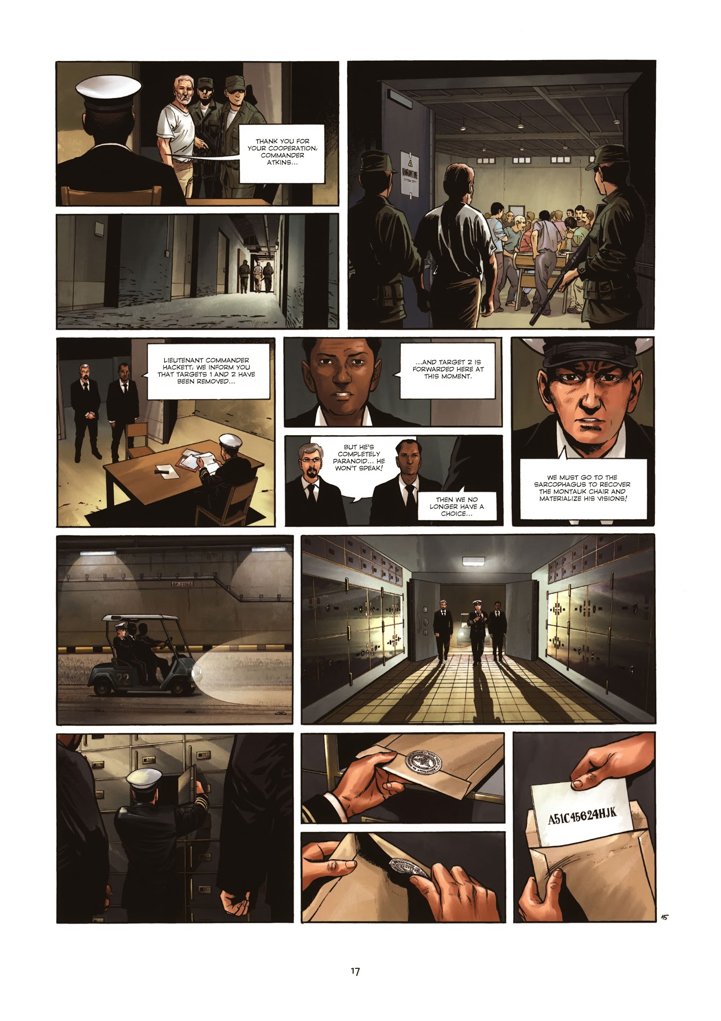 Read online Prometheus comic -  Issue #5 - 18