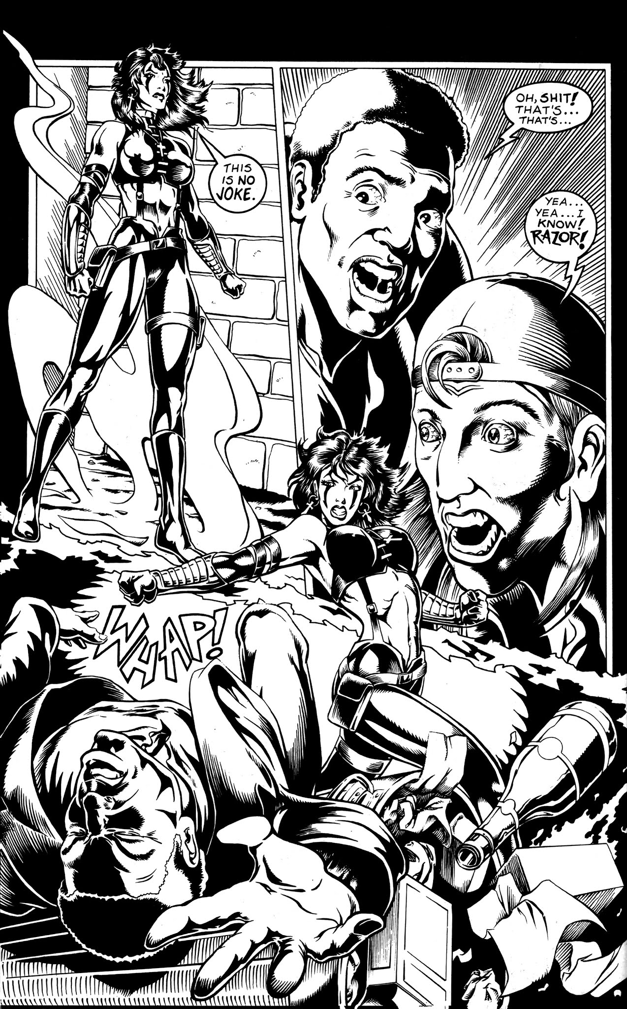 Read online Razor comic -  Issue # _Deep Cuts - 23