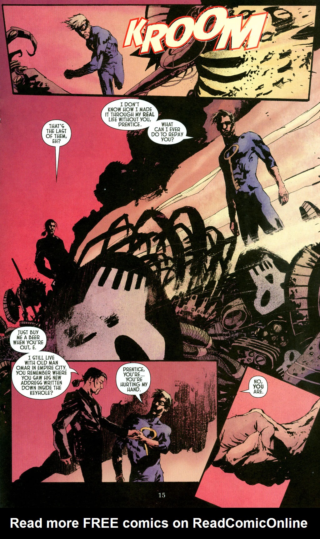 Read online The Escapists comic -  Issue #5 - 17