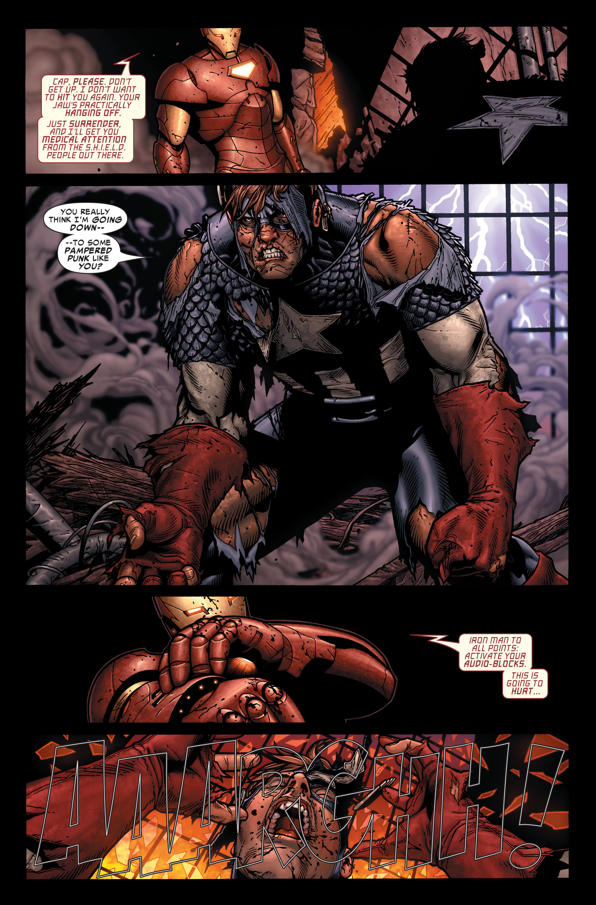 Read online Civil War (2006) comic -  Issue #4 - 7