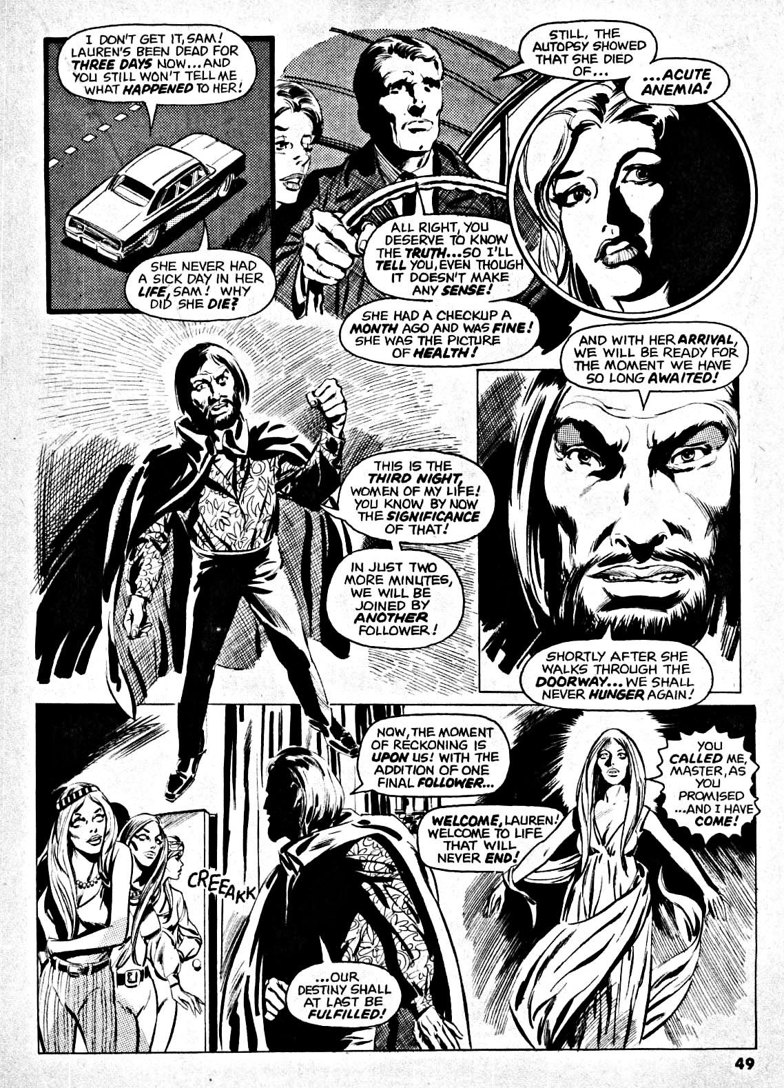 Read online Nightmare (1970) comic -  Issue #4 - 47