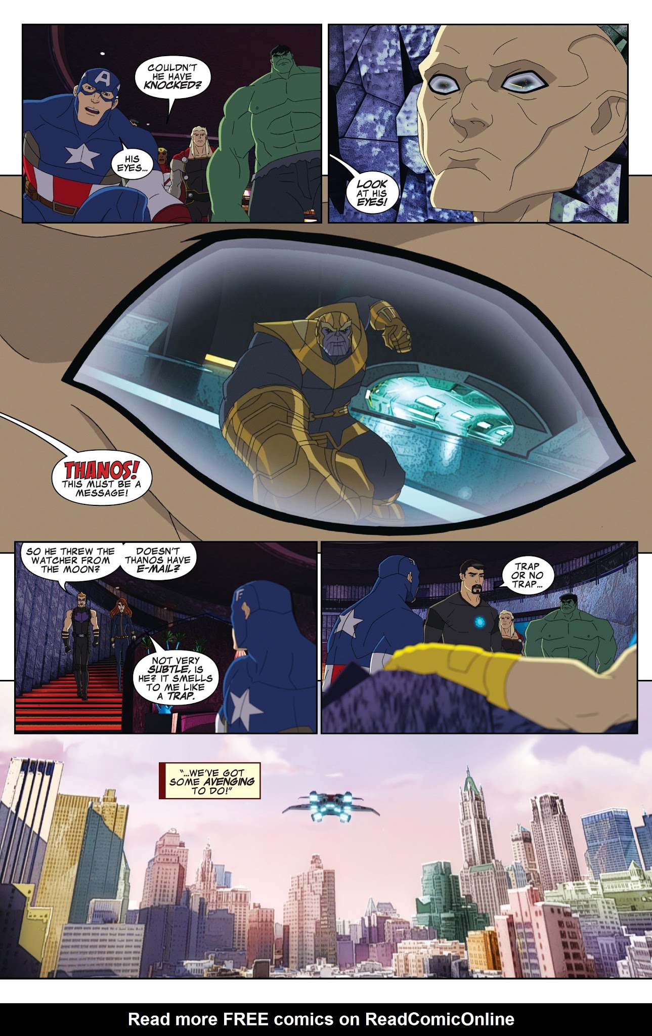 Read online Avengers vs. Thanos (2018) comic -  Issue # TPB - 29