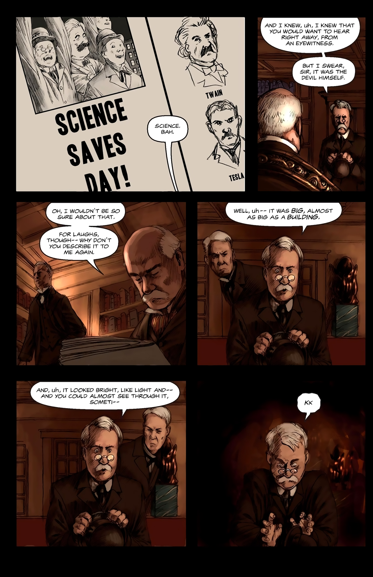 Read online The Five Fists of Science comic -  Issue # TPB - 59