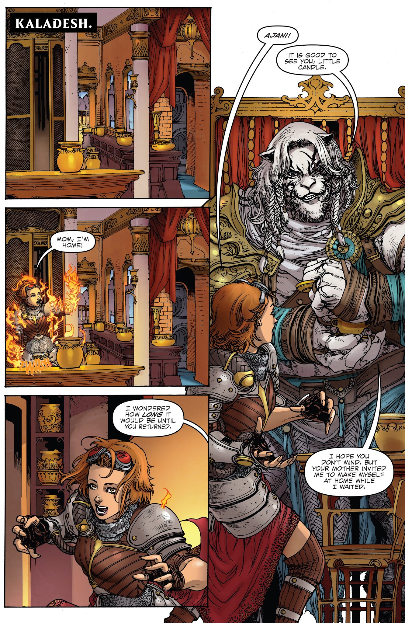 Read online Magic: The Gathering: Chandra comic -  Issue #1 - 12
