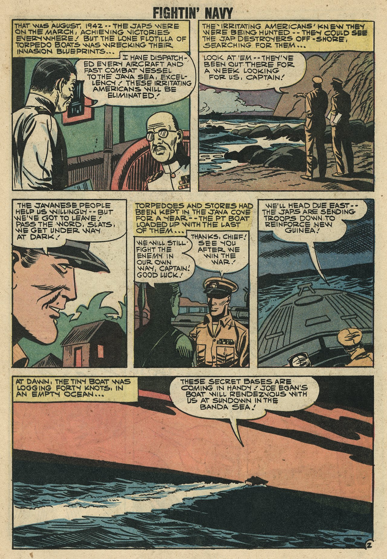 Read online Fightin' Navy comic -  Issue #86 - 16