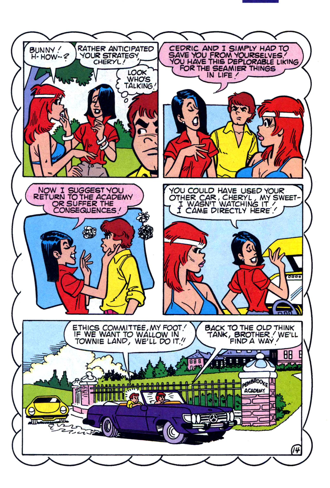 Read online Cheryl Blossom Special comic -  Issue #2 - 17