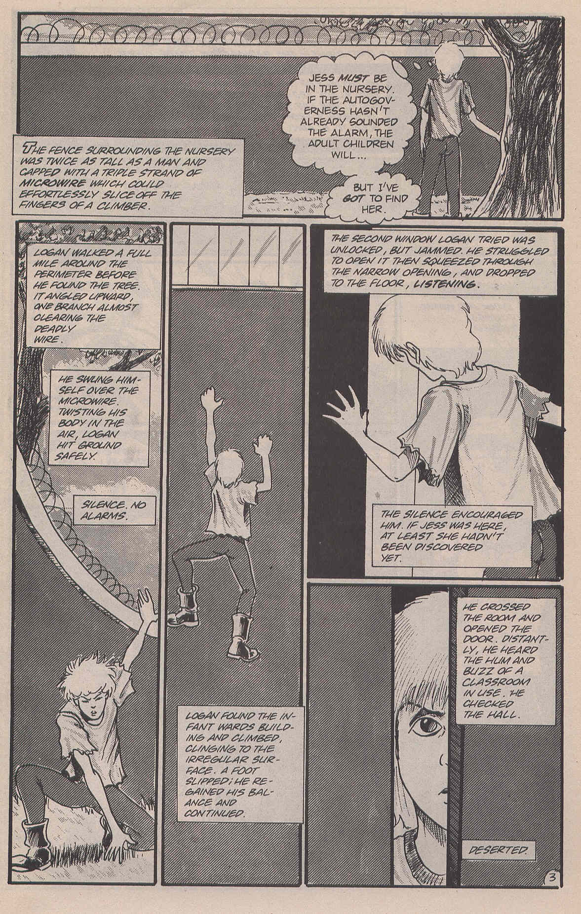 Read online Logan's Run (1990) comic -  Issue #5 - 5