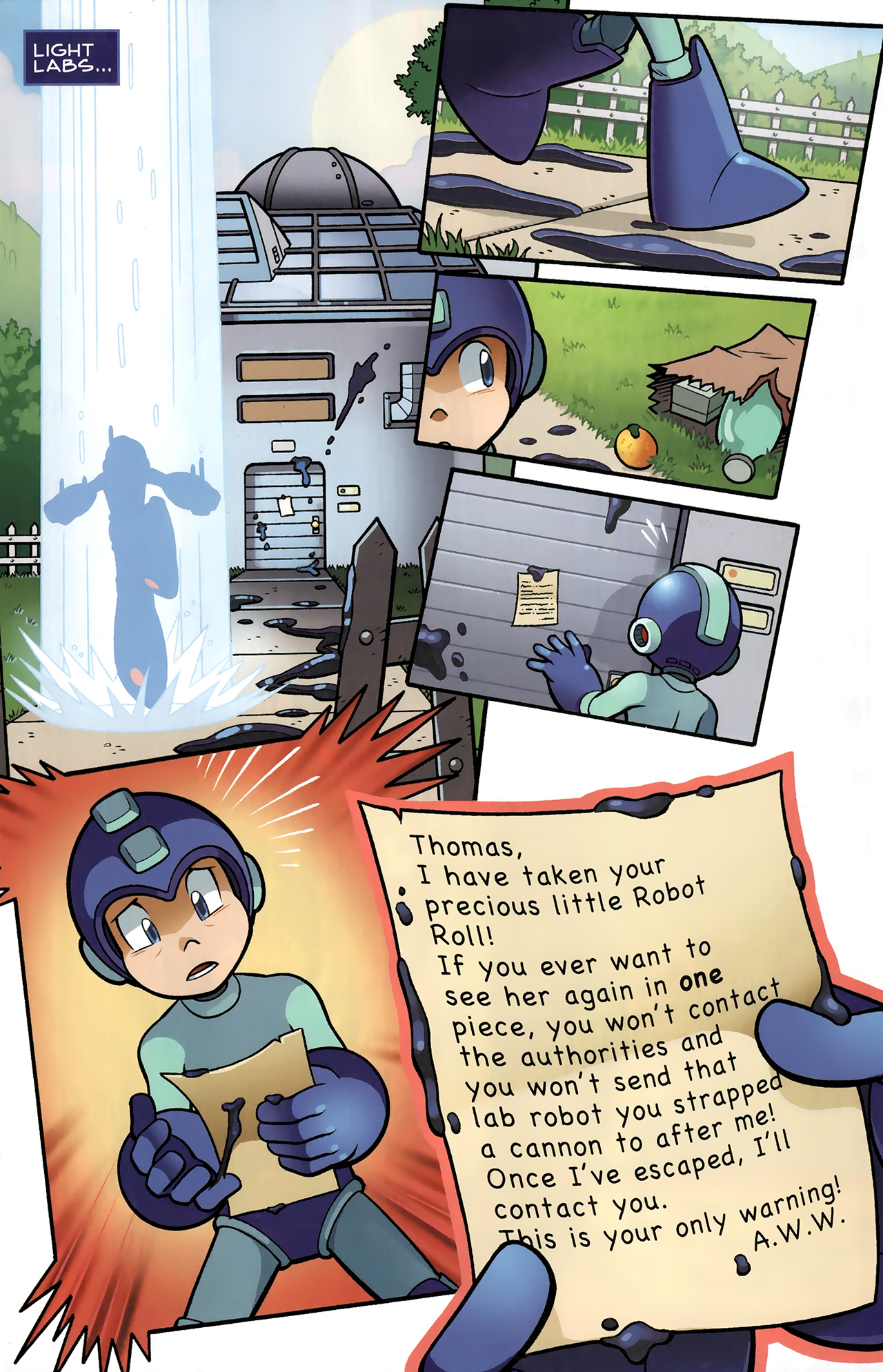 Read online Mega Man comic -  Issue #6 - 6