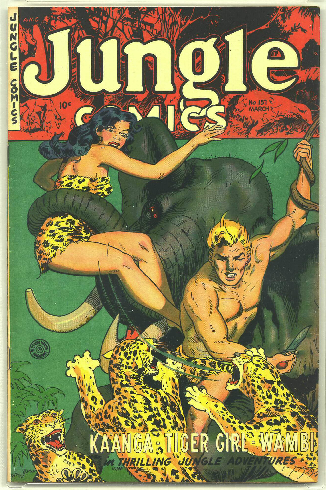 Read online Jungle Comics comic -  Issue #157 - 1