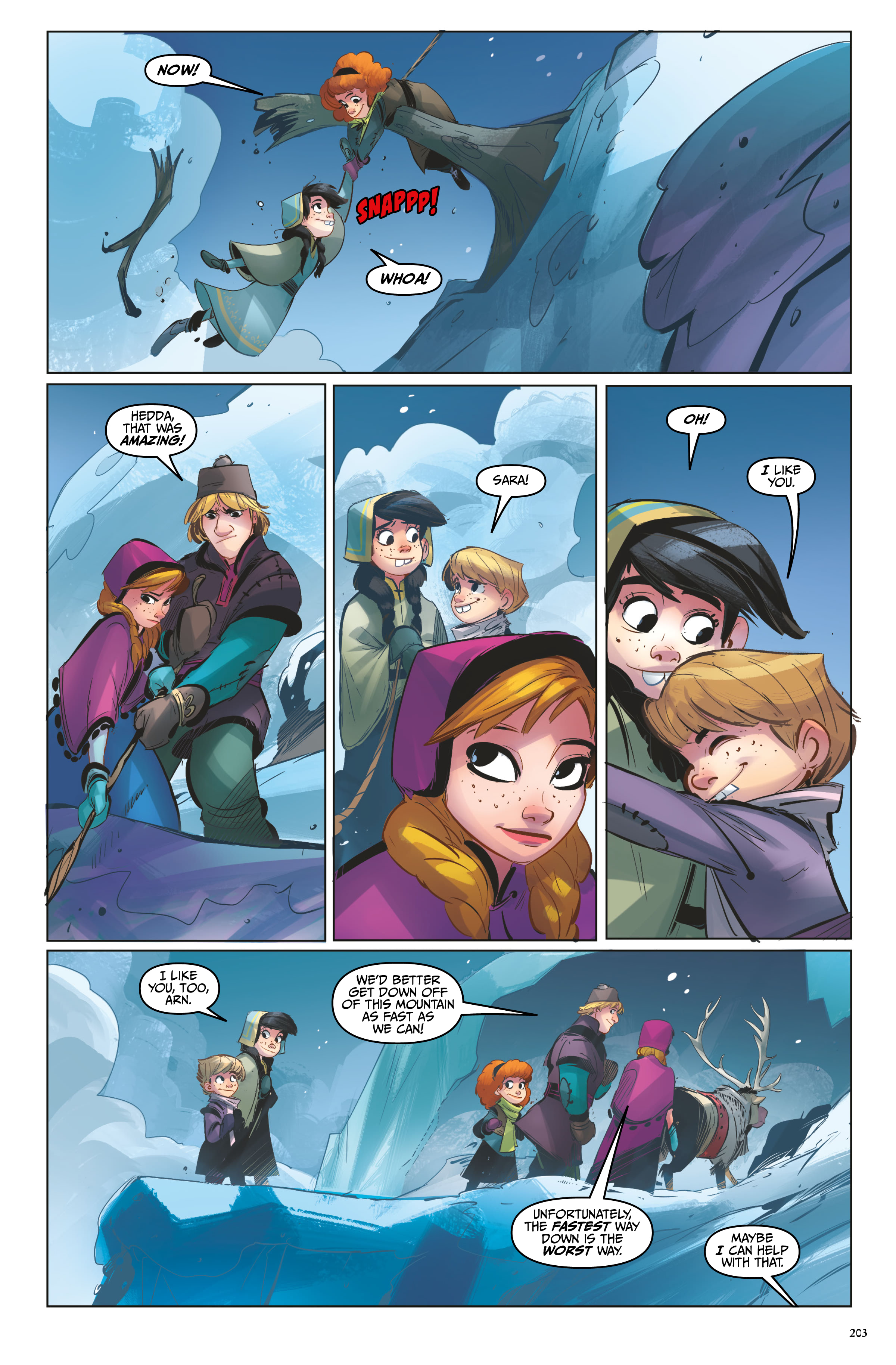 Read online Disney Frozen Library Edition comic -  Issue # TPB (Part 3) - 5
