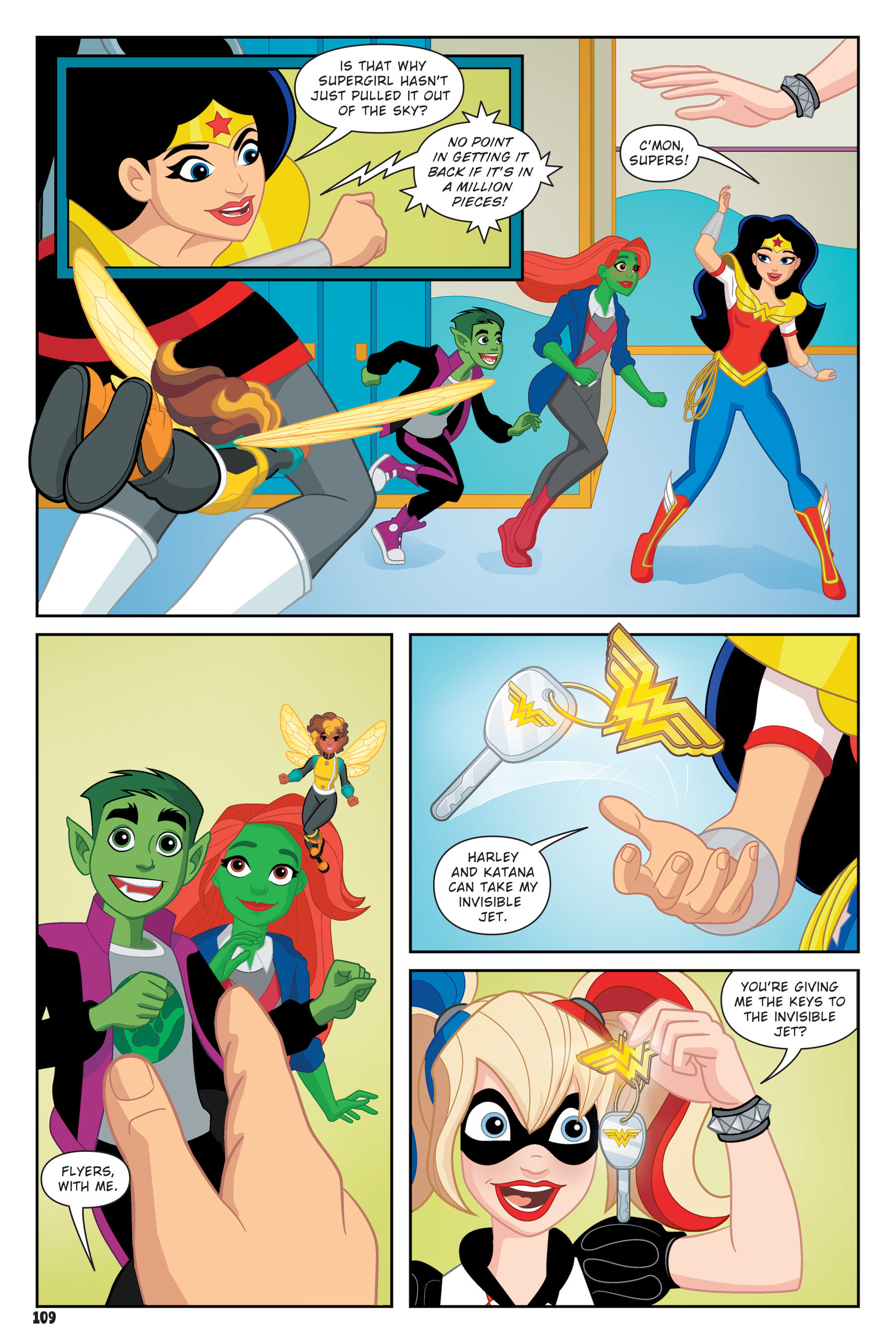 Read online DC Super Hero Girls: Hits and Myths comic -  Issue # Full - 105