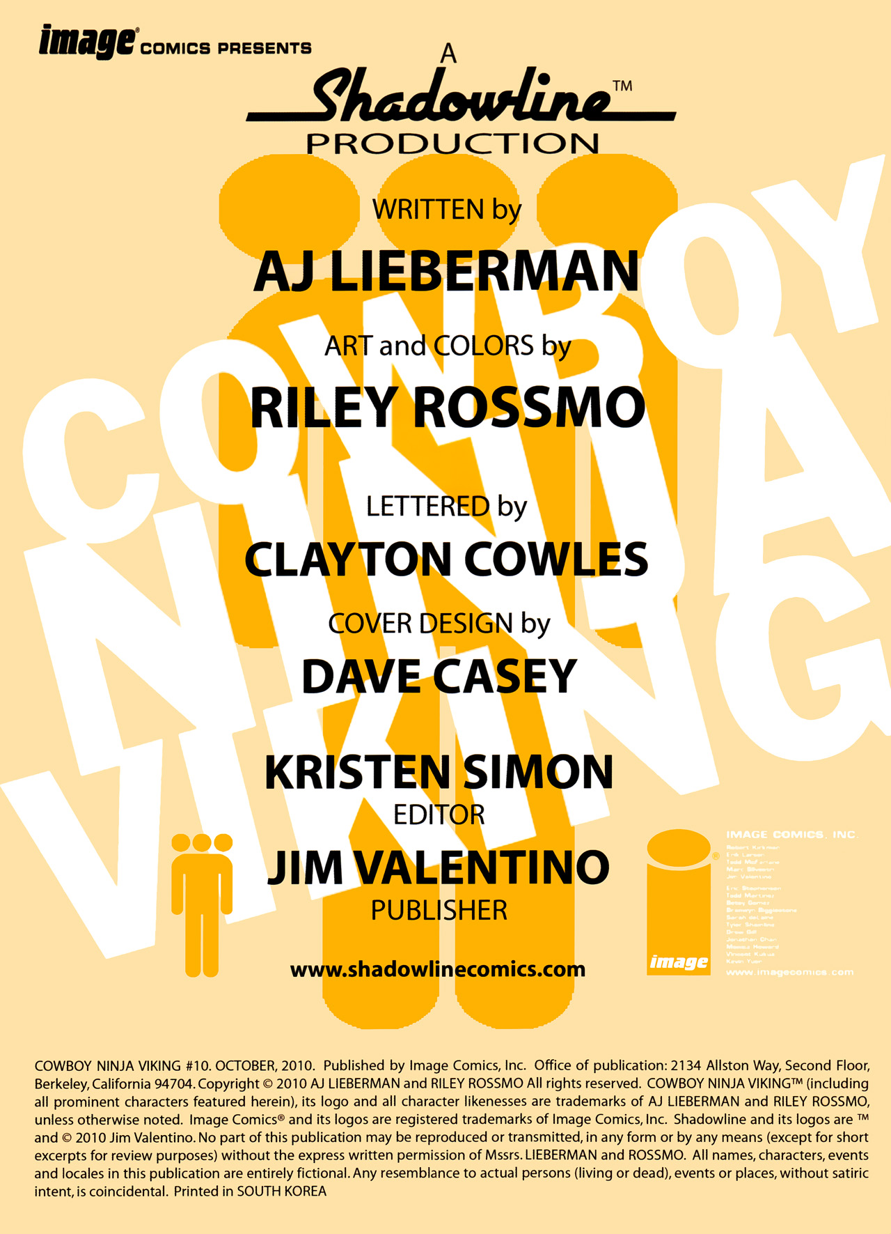 Read online Cowboy Ninja Viking comic -  Issue #10 - 2