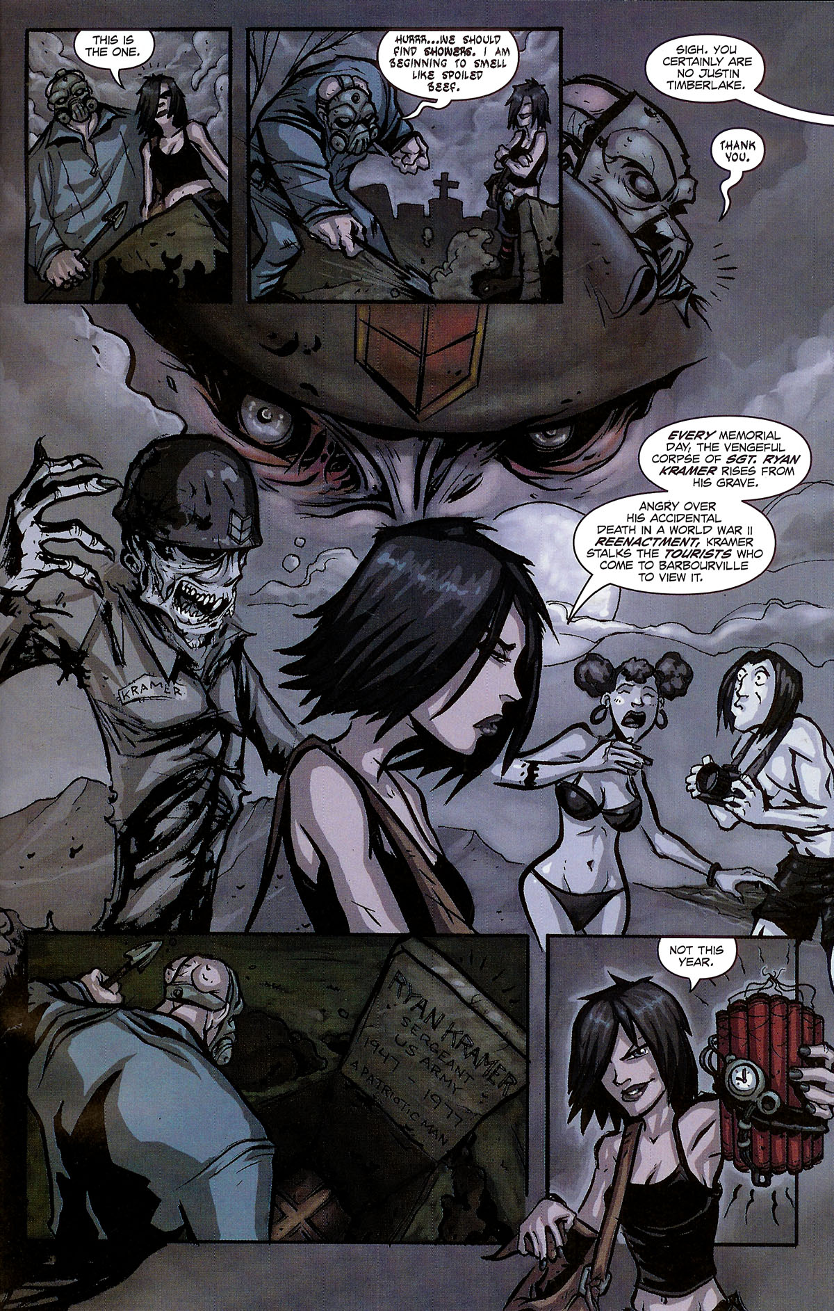 Read online Hack/Slash: Land of Lost Toys comic -  Issue #1 - 8