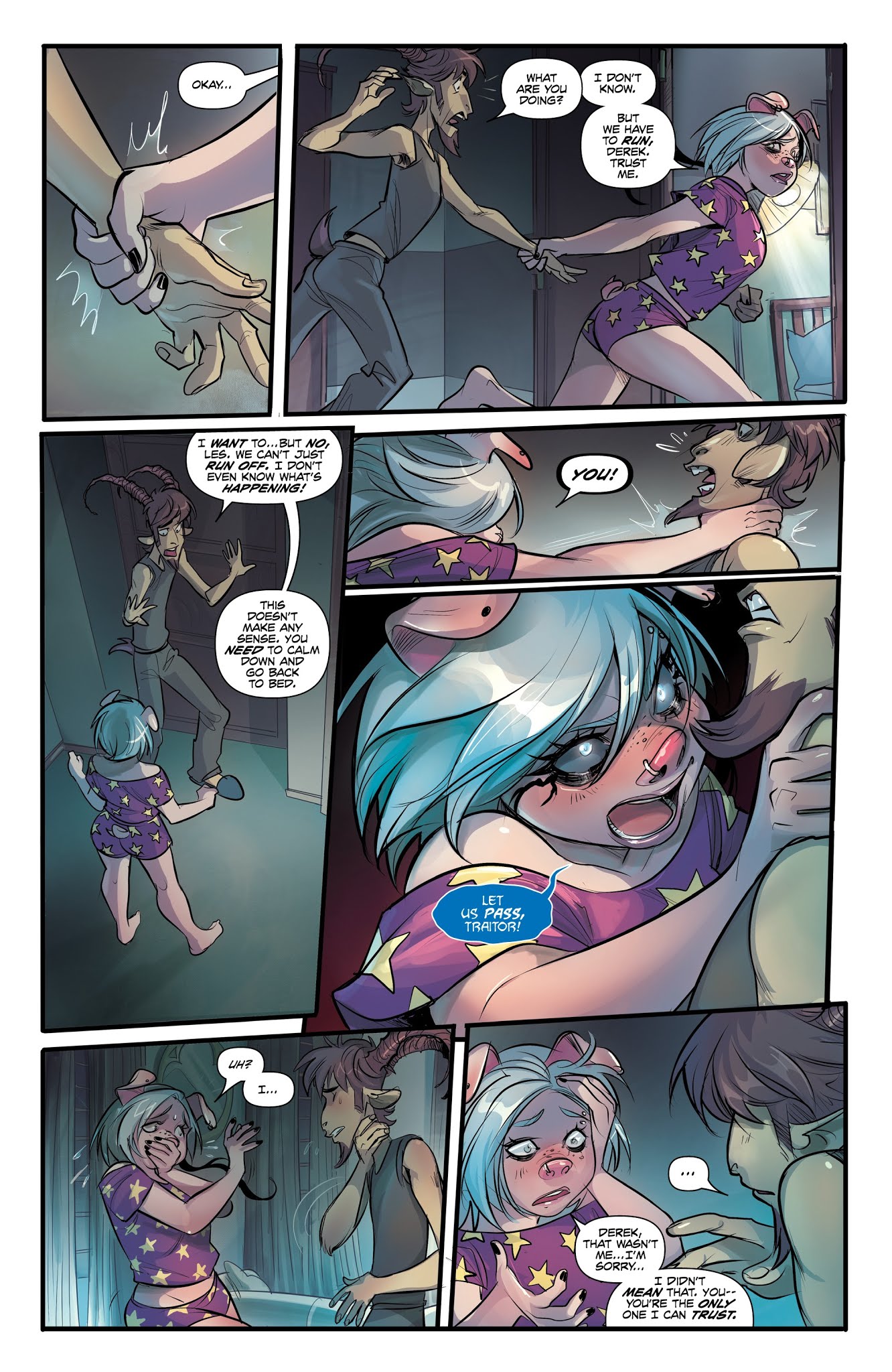 Read online Unnatural comic -  Issue #4 - 15