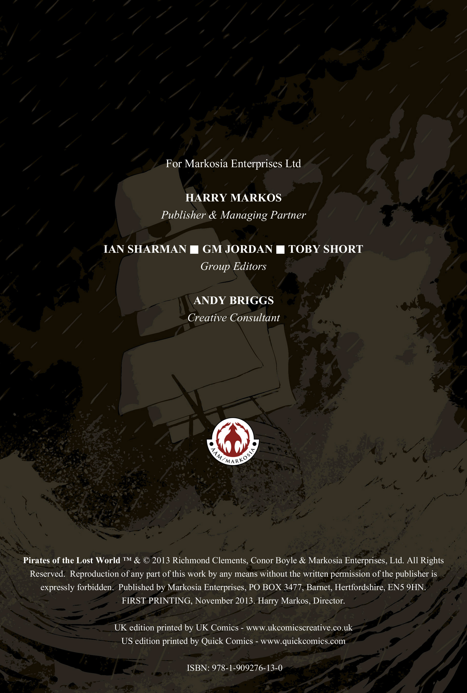 Read online Pirates of the Lost World comic -  Issue # TPB - 3