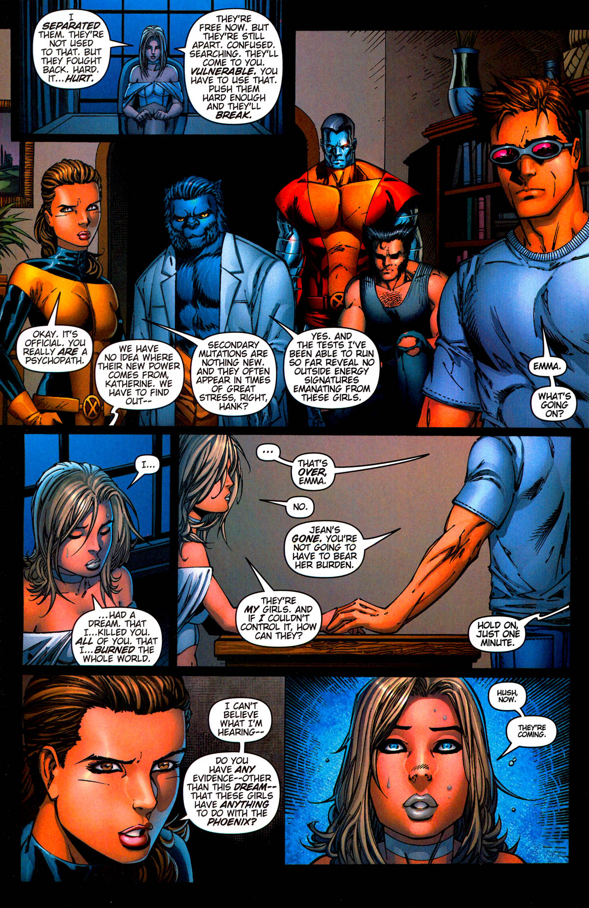 Read online X-Men: Phoenix - Warsong comic -  Issue #1 - 21