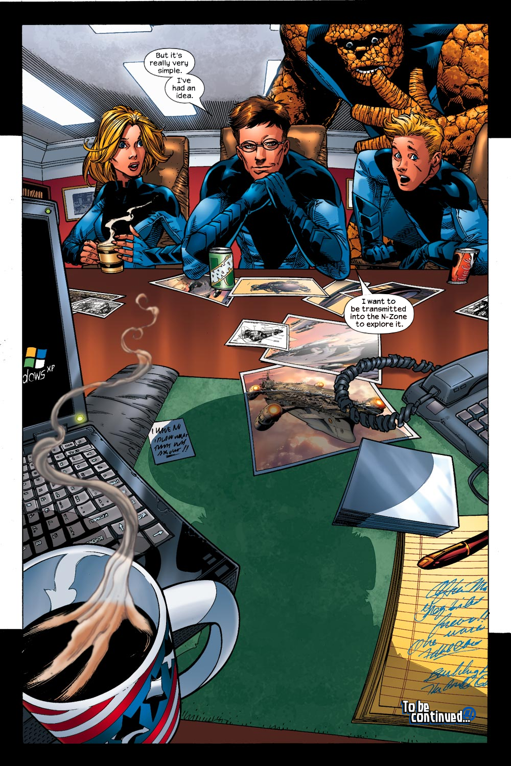 Read online Ultimate Fantastic Four (2004) comic -  Issue #13 - 23