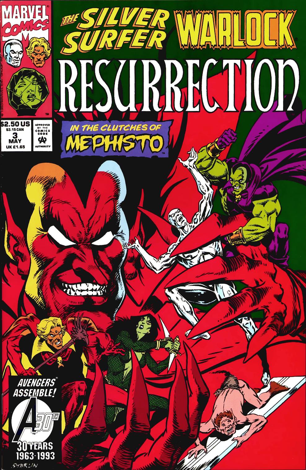 Read online Silver Surfer/Warlock: Resurrection comic -  Issue #3 - 1
