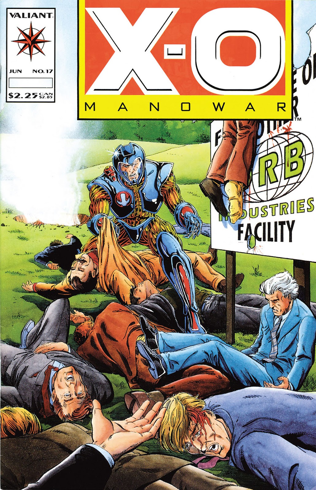 X-O Manowar (1992) issue 17 - Page 1