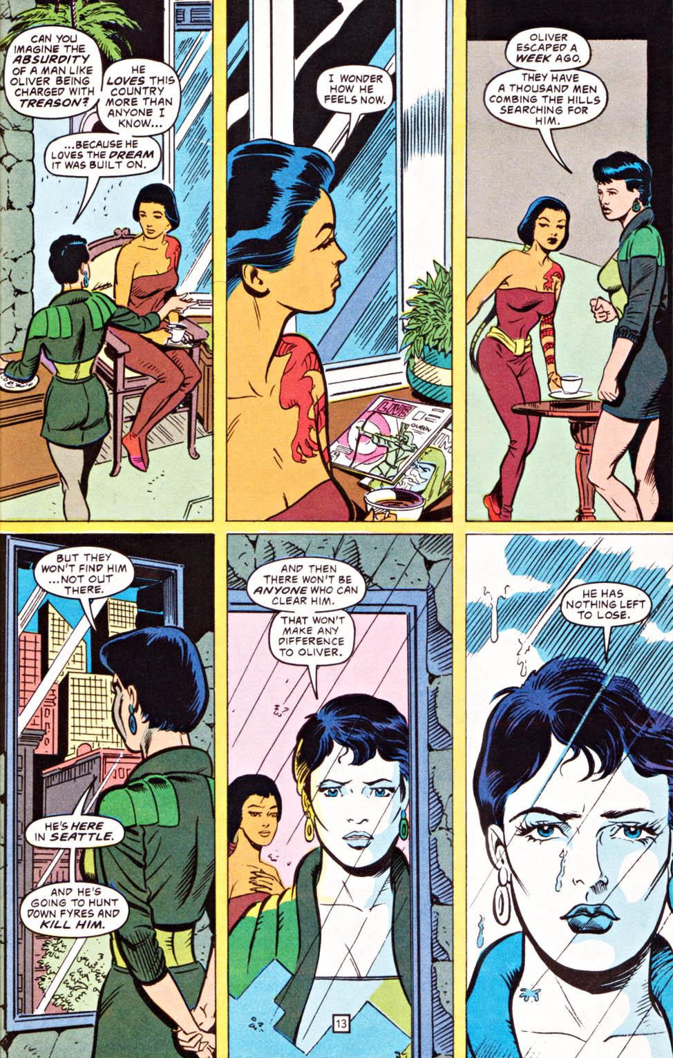 Read online Green Arrow (1988) comic -  Issue #37 - 13