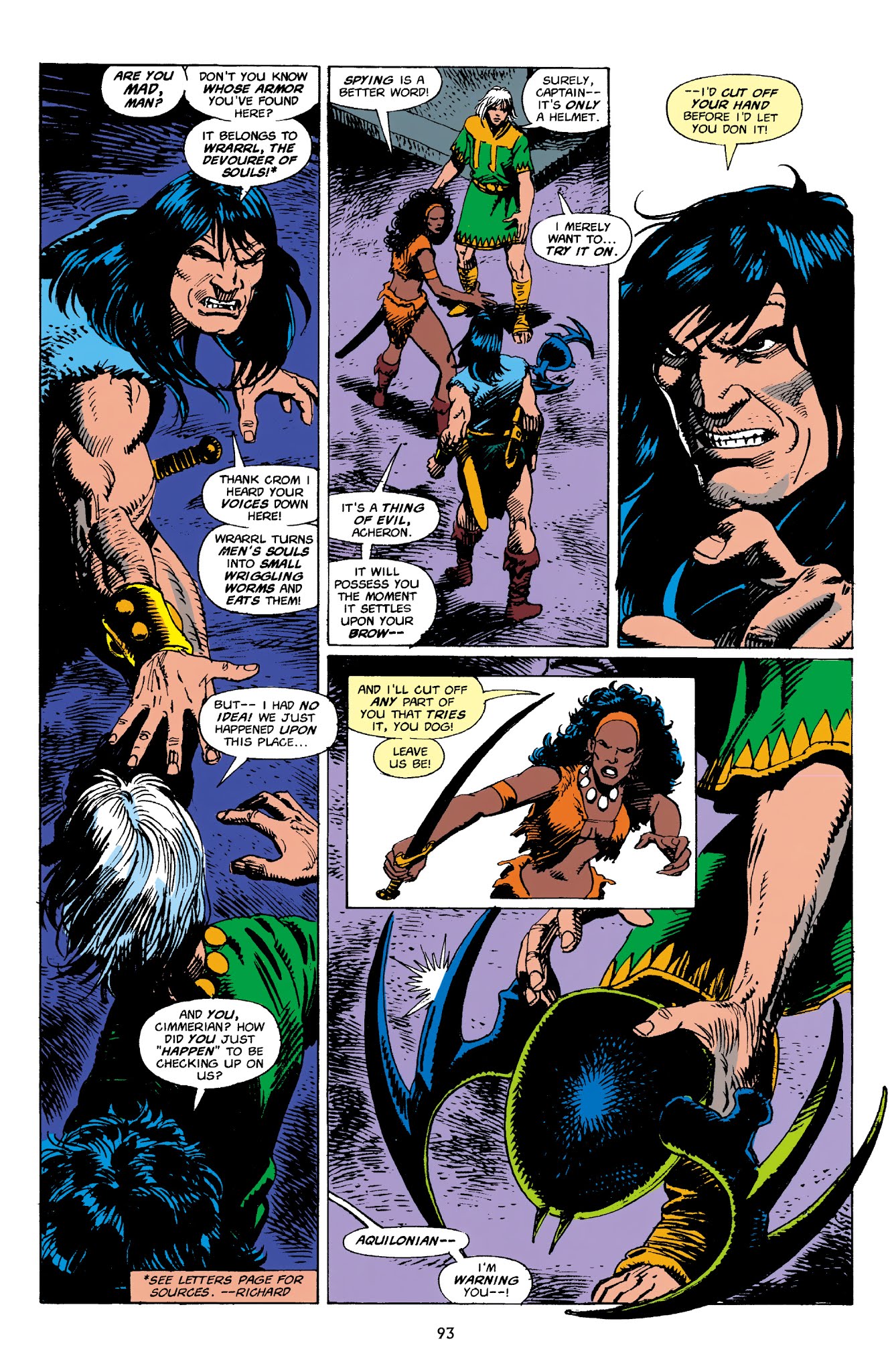 Read online The Chronicles of Conan comic -  Issue # TPB 34 (Part 1) - 87
