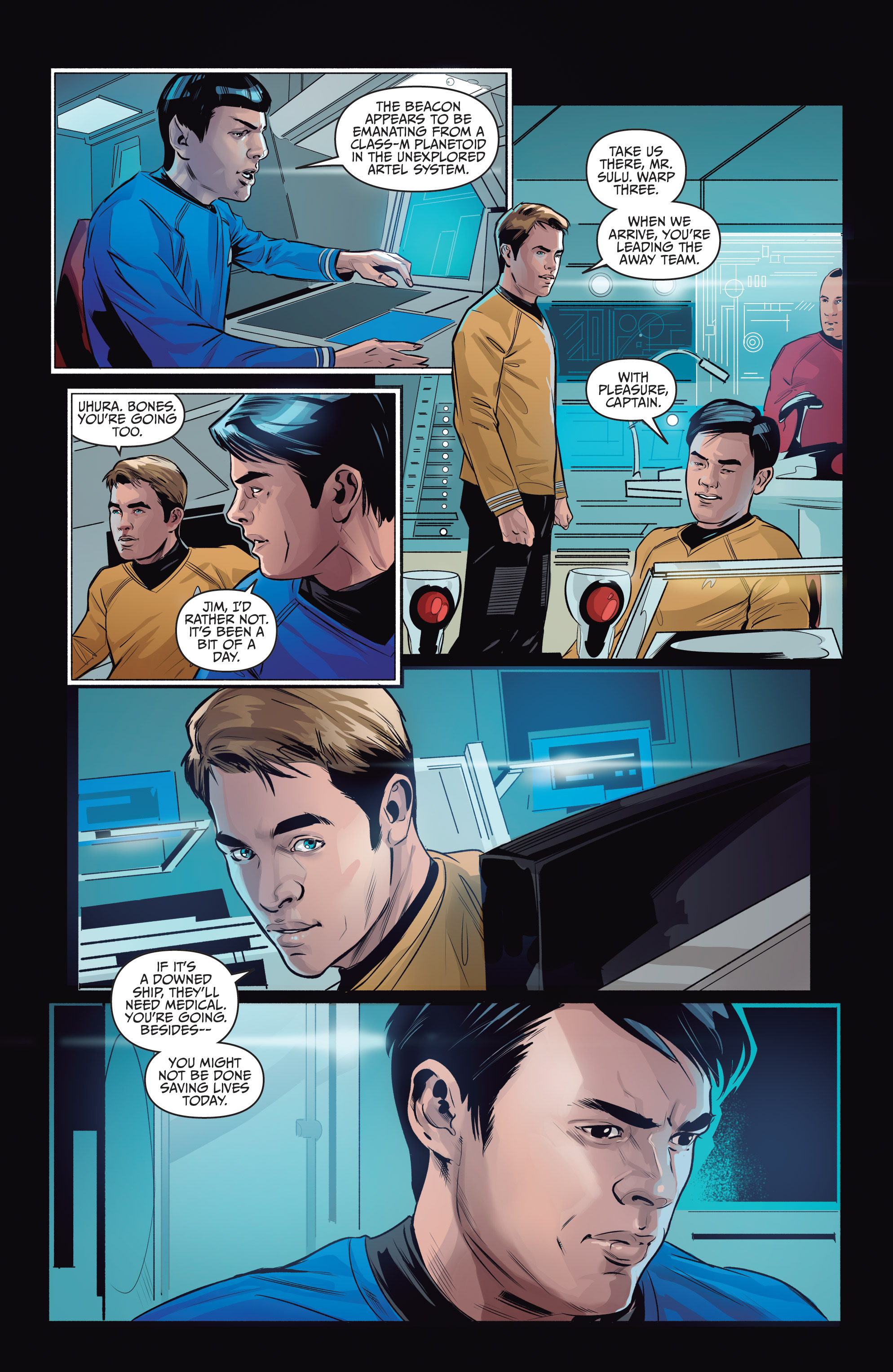 Read online Star Trek: Manifest Destiny comic -  Issue #1 - 12
