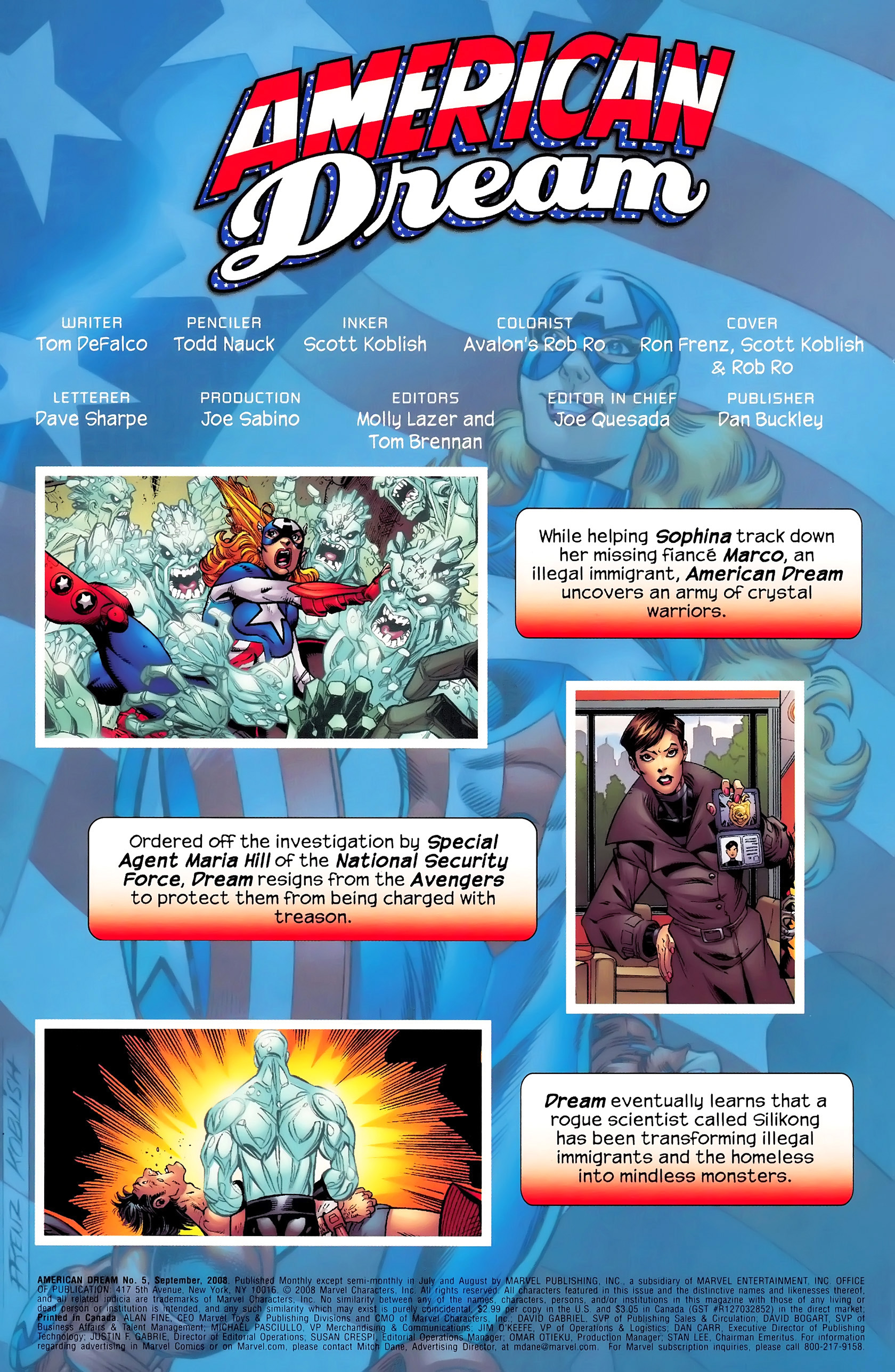 Read online American Dream comic -  Issue #5 - 4