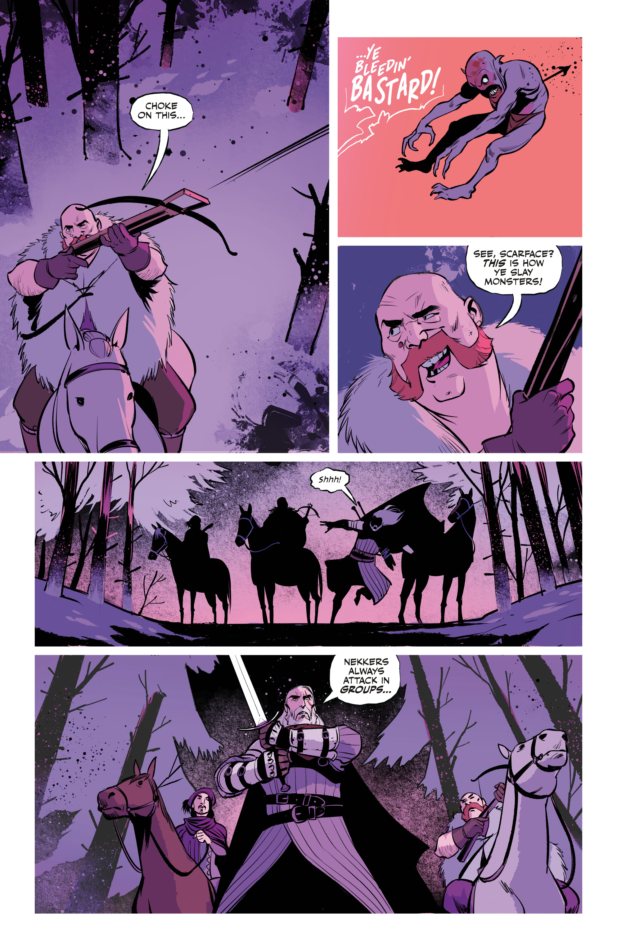 Read online The Witcher: The Ballad of Two Wolves comic -  Issue #3 - 8