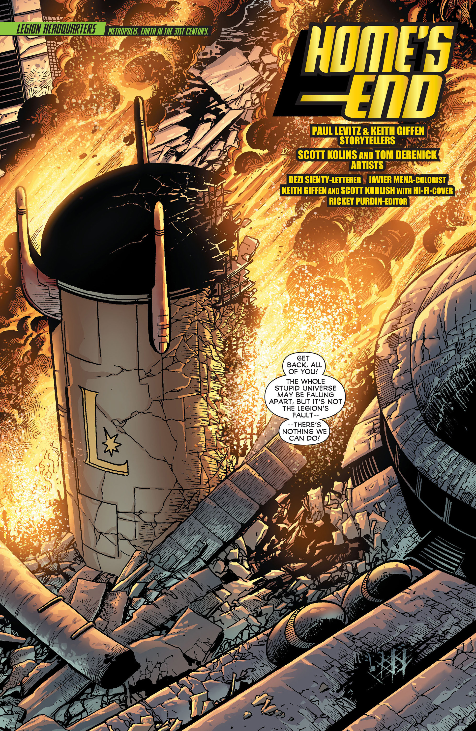 Legion of Super-Heroes (2011) Issue #18 #19 - English 2