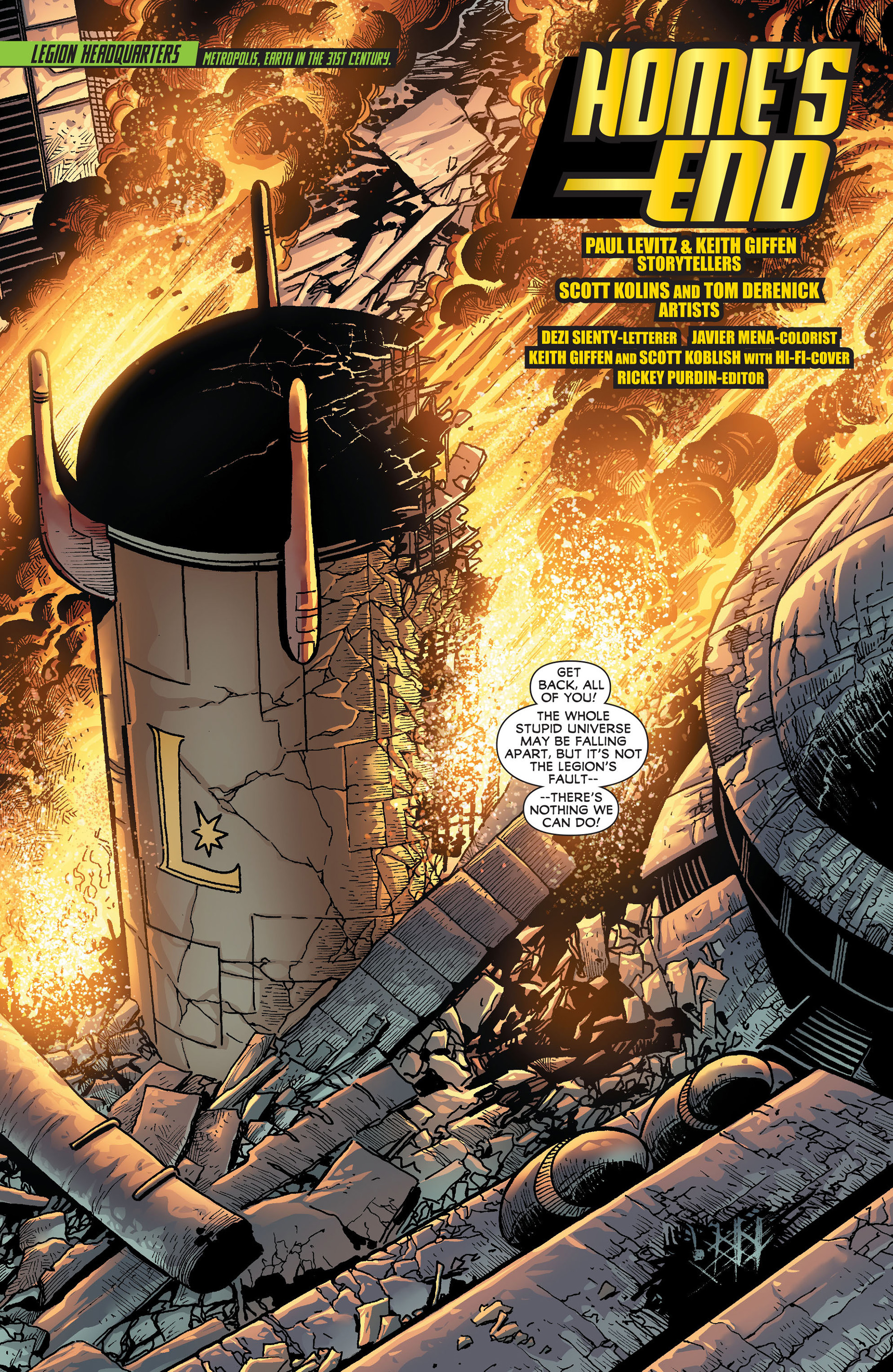 Read online Legion of Super-Heroes (2011) comic -  Issue #18 - 2