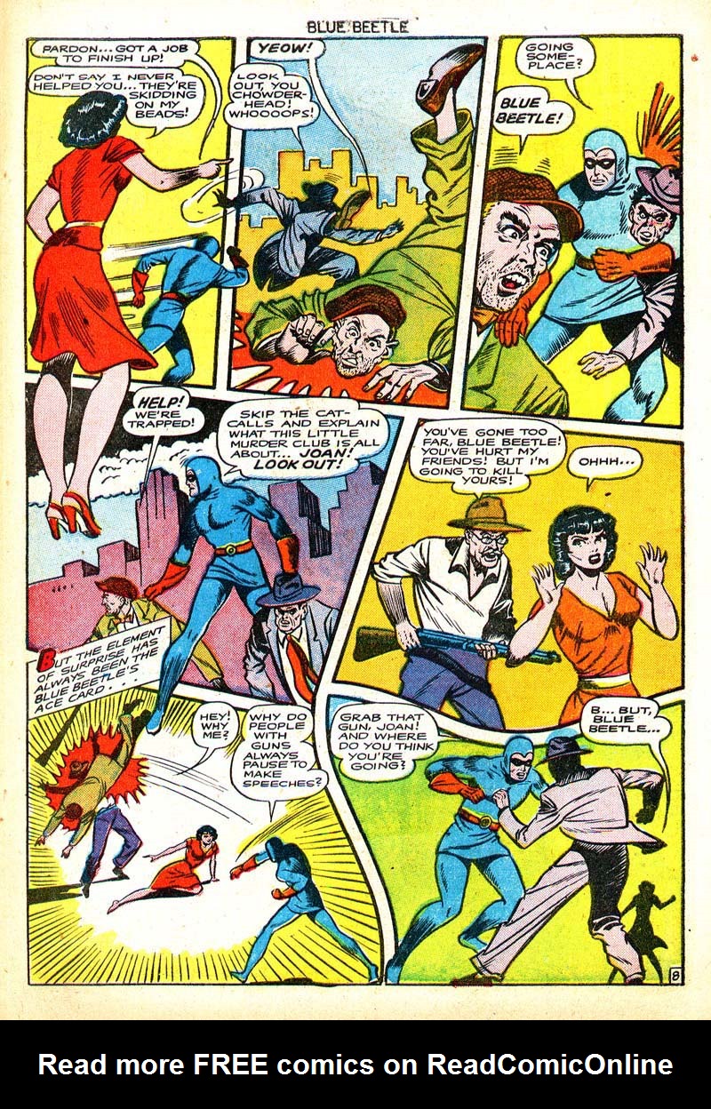 Read online The Blue Beetle comic -  Issue #53 - 19