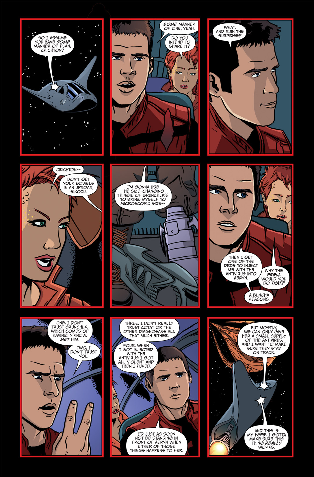Read online Farscape: Strange Detractors comic -  Issue #4 - 4