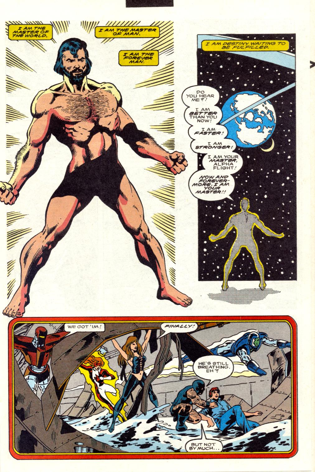 Read online Alpha Flight (1983) comic -  Issue #96 - 18