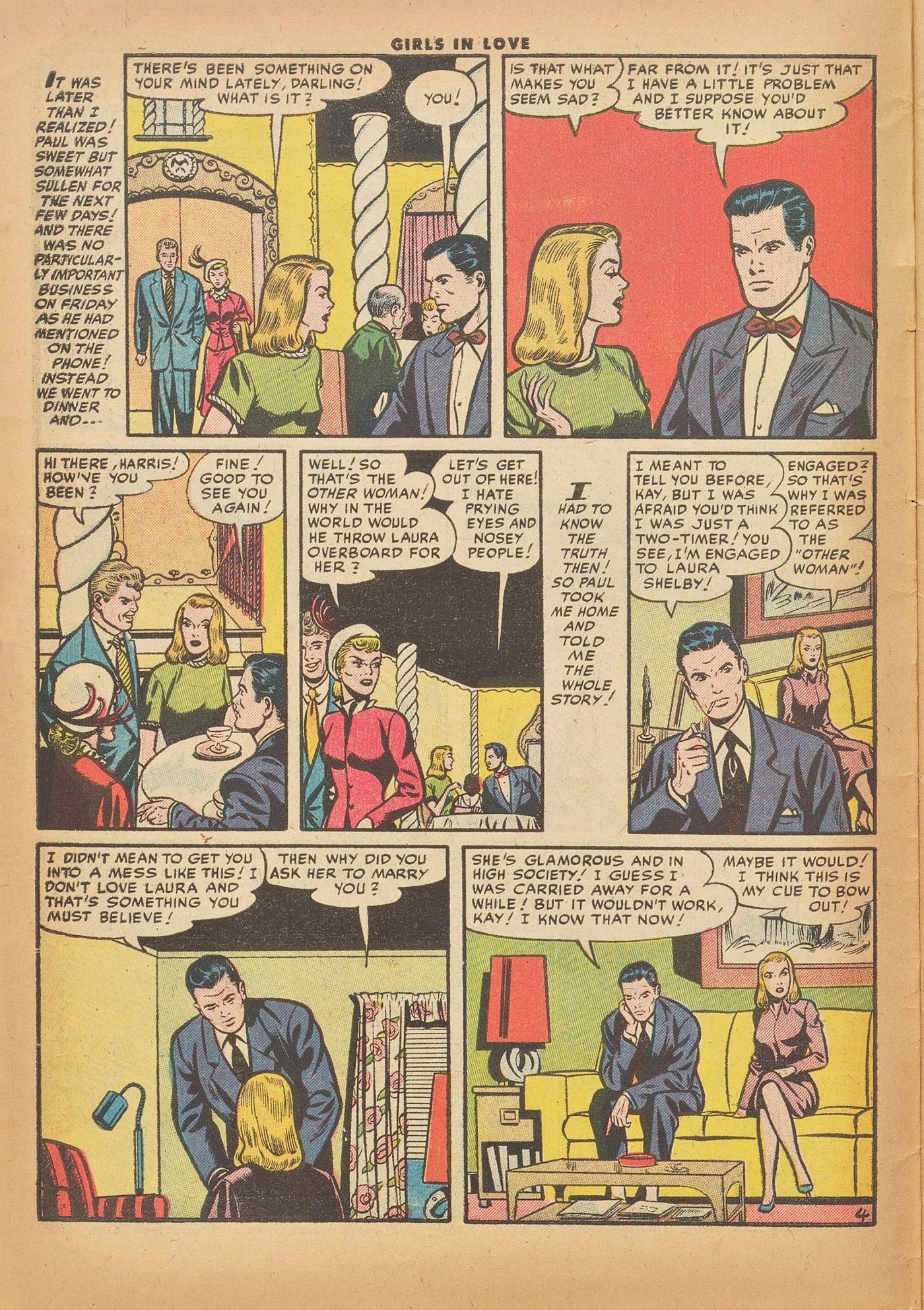 Read online Girls in Love (1955) comic -  Issue #49 - 6