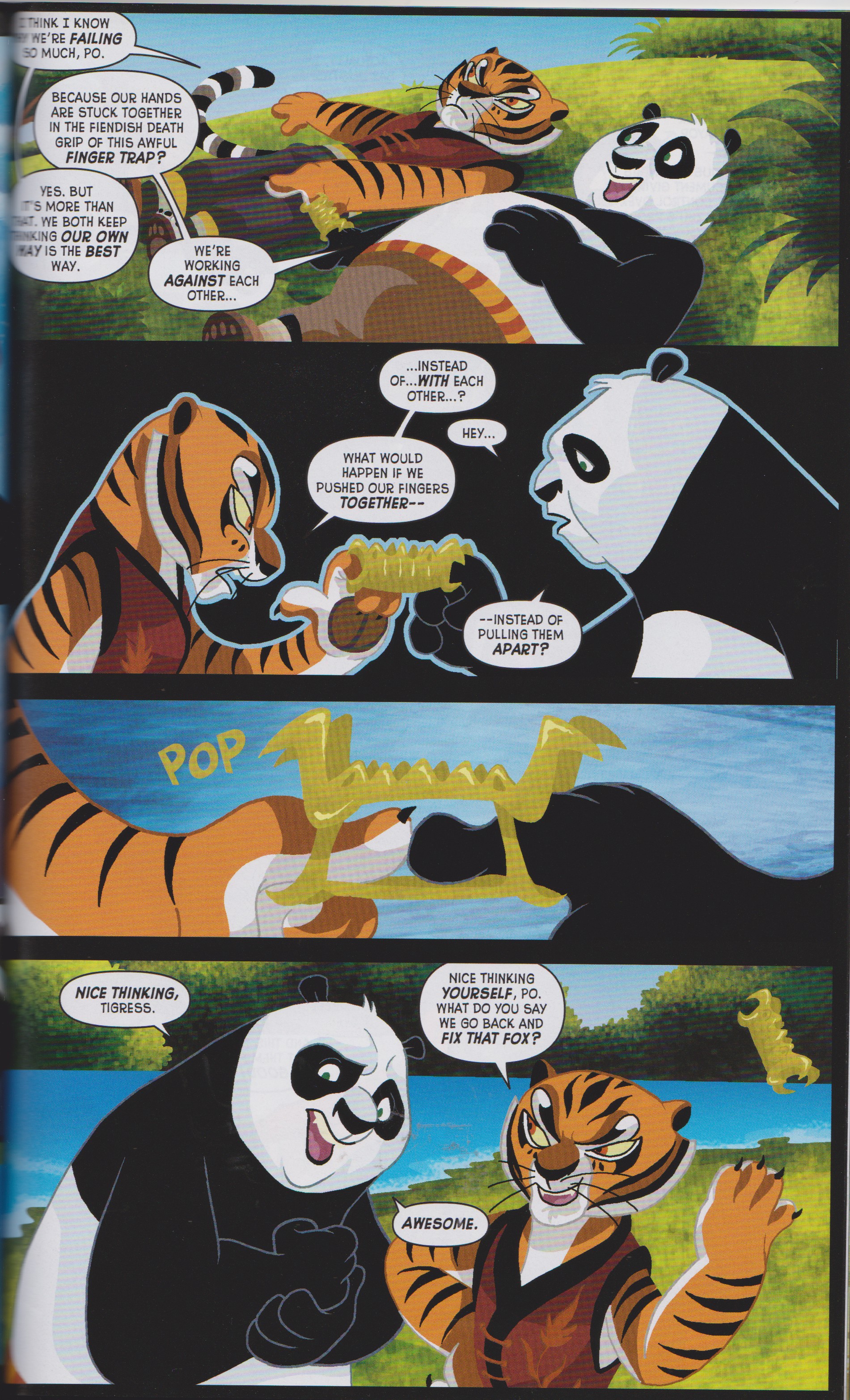 Read online Kung Fu Panda Everyone is Kung Fu Fighting comic -  Issue # TPB (Part 3) - 11